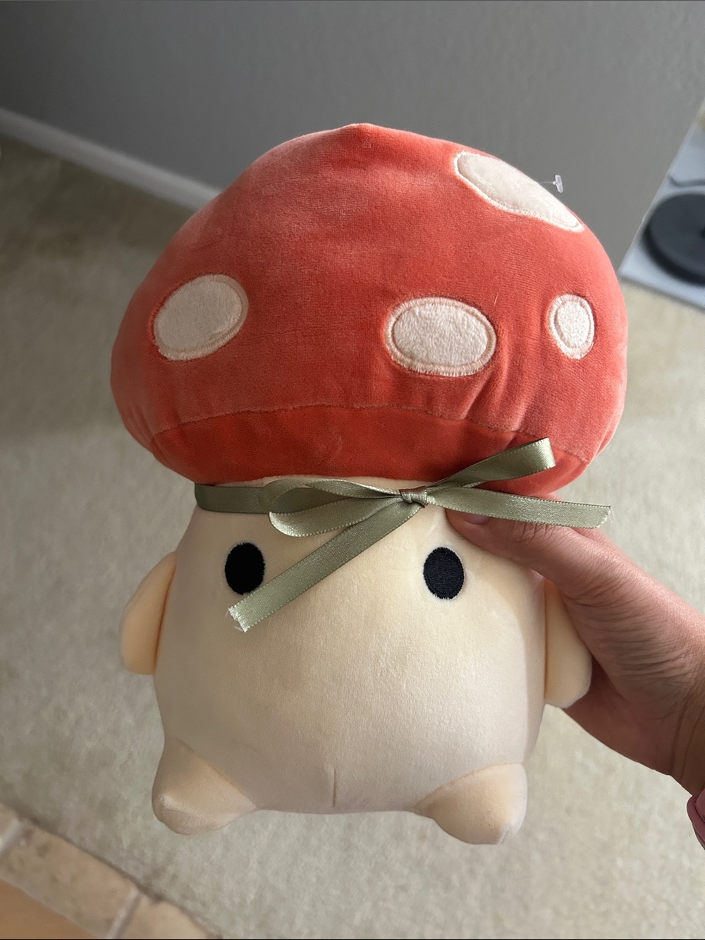 nwt mushroom plush